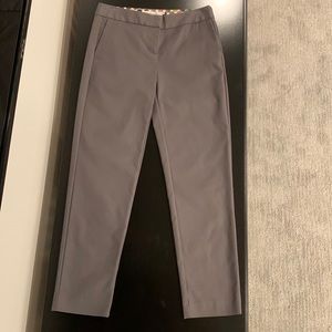 Boden cropped pants Size 2 EUC Charcoal Gray, Thin polished cotton w/elastane ☑️